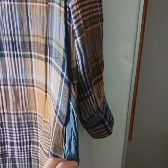 Shirt Dress/ Kimono Style with Exclusive Embroidery. - Picture 14 of 15